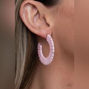 A Chance Of Rainbows Pink Earrings (91)